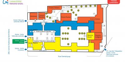Mappa di Fernand-Widal ospedale