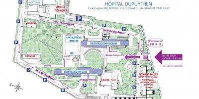 Mappa di Joffre-Dupuytren ospedale