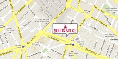 Mappa di Moulin rouge