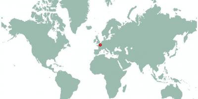 Mappa di parigi, mappa del Mondo