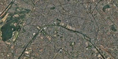 Mappa satellitare Parigi
