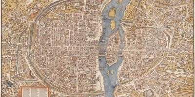 Mappa della Vecchia Parigi