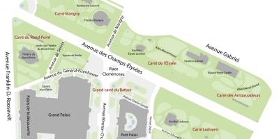 Mappa di Le Jardin des Champs-Élysées