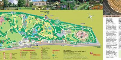 Mappa di Le Parc de Bagatelle