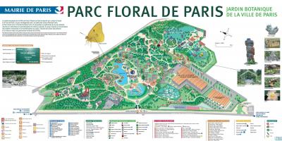 Mappa di Il Parc floral de Paris